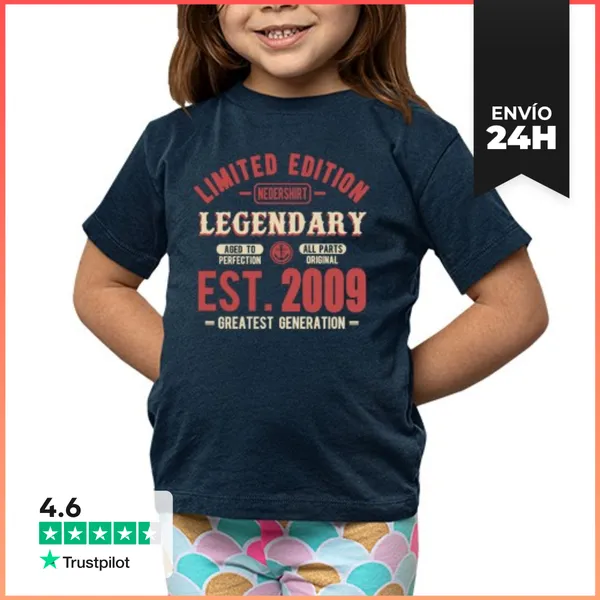 Camiseta Clásica Para Niños Establecido 2009 LaTostadora