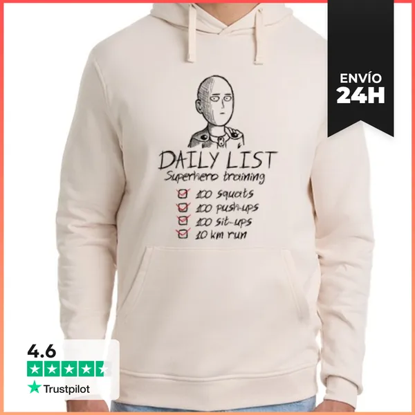 Sudadera Unisex Con Capucha Daily List LaTostadora