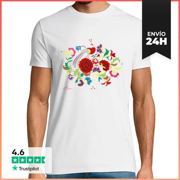 Camiseta Hombre Clásica Folklore LaTostadora