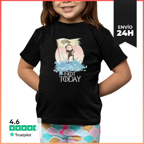 Camiseta Clásica Para Niños Not Today LaTostadora