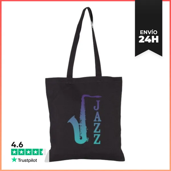 Bolsa De Tela Saxofono Jazz LaTostadora