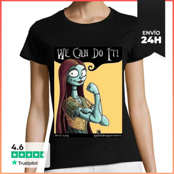 Camiseta Mujer Clásica Sally Can Do It! LaTostadora