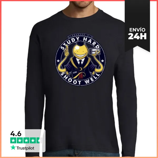 Camiseta Hombre Manga Larga Diseño Nº797145 LaTostadora