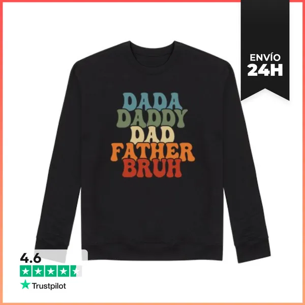 Sudadera Unisex El Mejor Papá Del Mundo Padre Parejas P