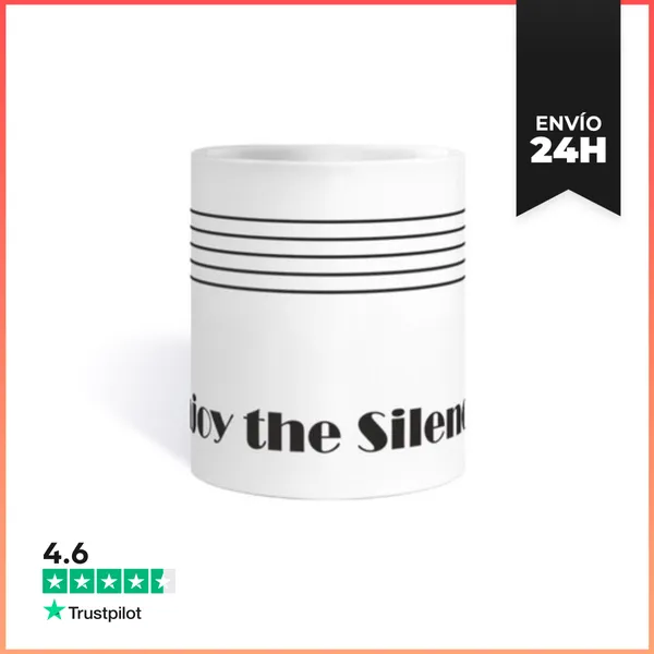 Taza Enjoy The Silence LaTostadora