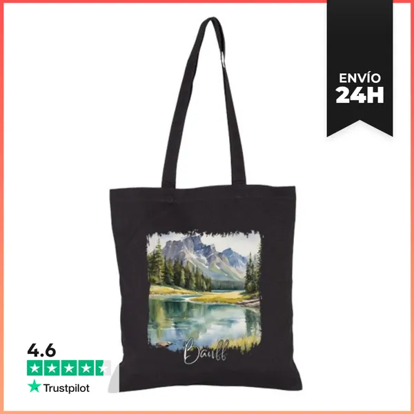Bolsa De Tela Acuarela De Banff, Banff Canadá LaTostadora