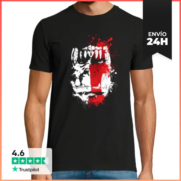 Camiseta Hombre Clásica Warcraft Ink 2 LaTostadora