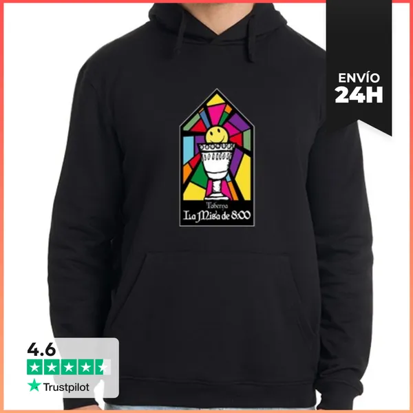 Sudadera Unisex Con Capucha Sudadera Misa LaTostadora