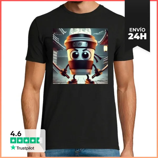 Camiseta Hombre Clásica Capuchino Asesino LaTostadora