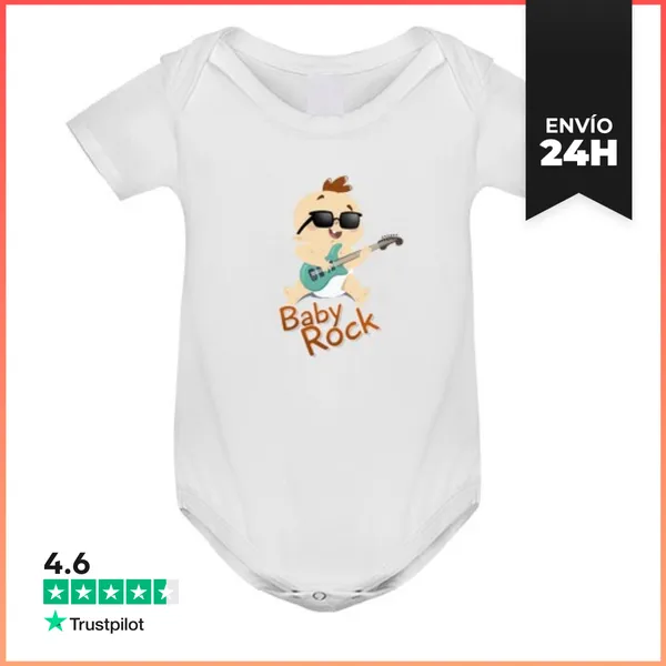 Body Bebé Baby Rock LaTostadora