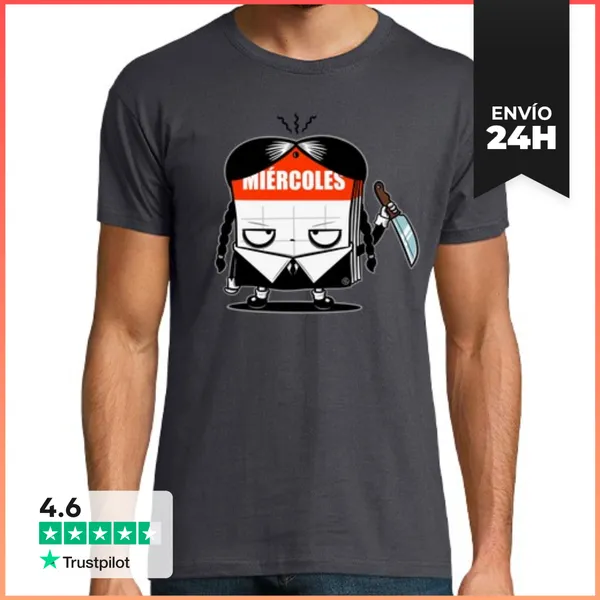 Camiseta Hombre Clásica Miércoles LaTostadora