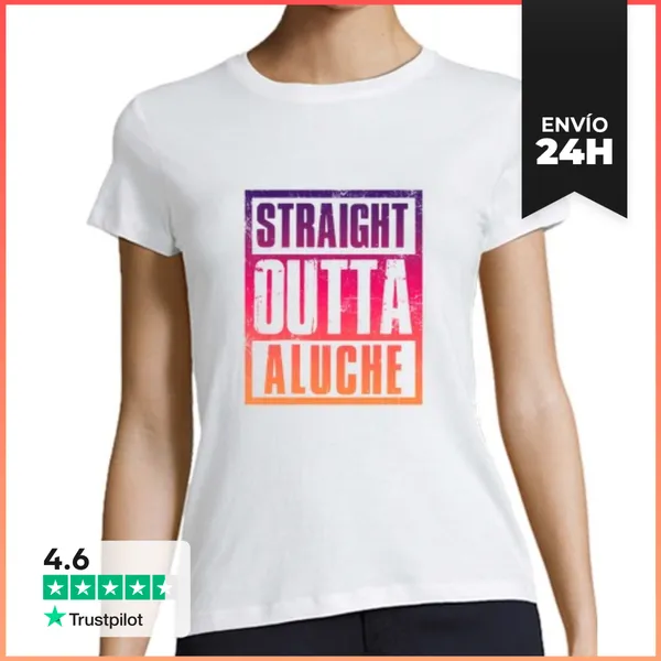 Camiseta Mujer Clásica Aluche Madrid LaTostadora