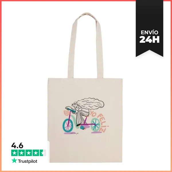 Bolsa De Tela Yo Feliz LaTostadora