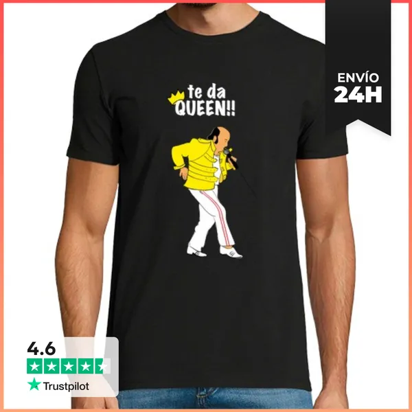 Camiseta Hombre Clásica Chiquito Te Das Queen LaTostadora