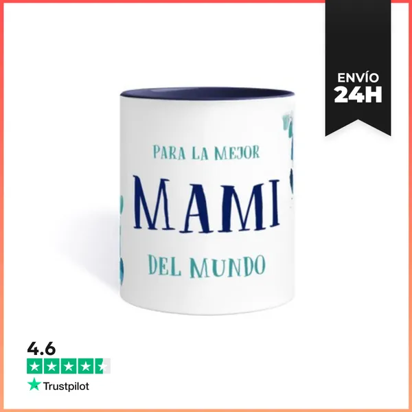 Taza De Colores Mejor Mami Del Mundo LaTostadora