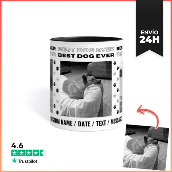 Taza De Colores TAZA BEST DOG LaTostadora