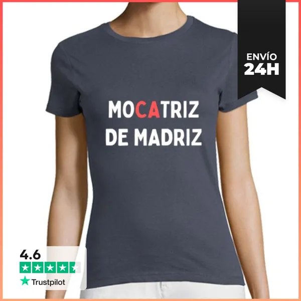 Camiseta Mujer Clásica MOCATRIZ DE MADRIZ LaTostadora