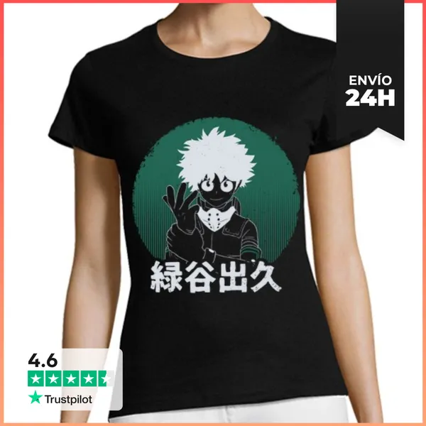 Camiseta Mujer Clásica Deku Hero LaTostadora
