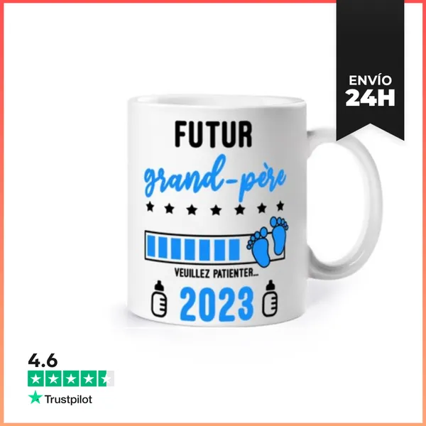 Taza Futuro Abuelo 2023 Embarazo Regalo LaTostadora