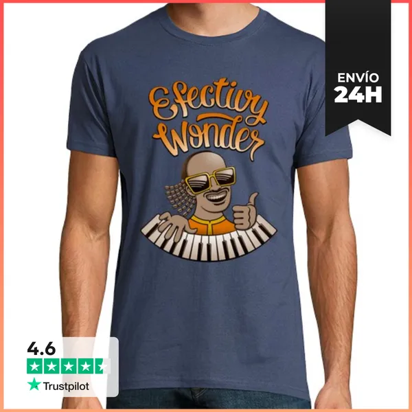 Camiseta Hombre Clásica Efectivy Wonder LaTostadora