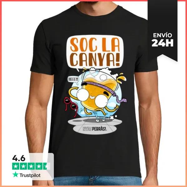 Camiseta Hombre Clásica Soc La Canya LaTostadora