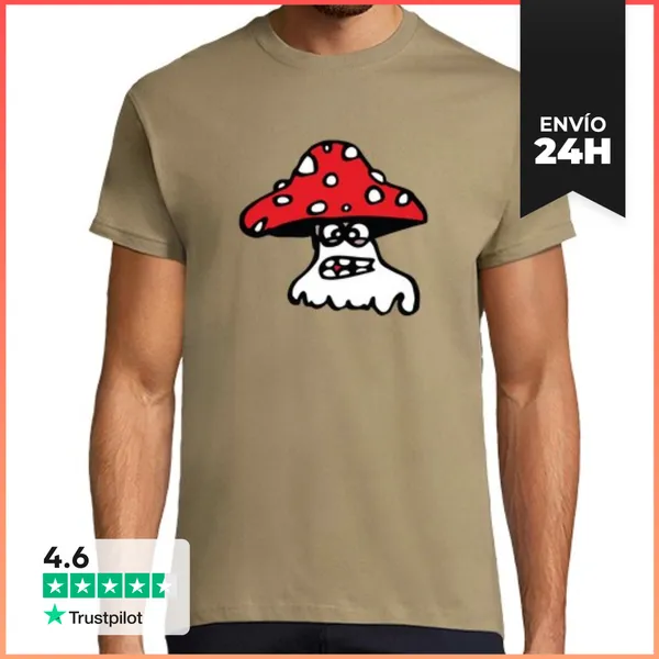 Camiseta Hombre Clásica Seta LaTostadora