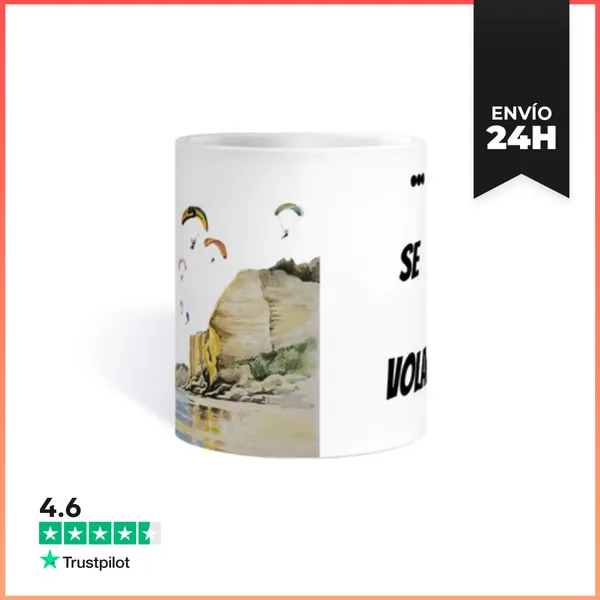 Taza PARAPENTE CONIL LaTostadora