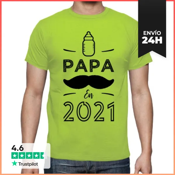 Camiseta Hombre Clásica Papá En 2021 LaTostadora
