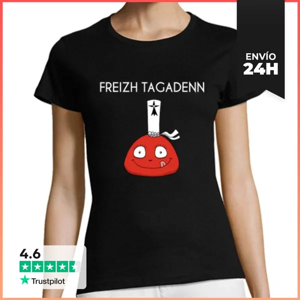 Camiseta Mujer Clásica Freizh Tagadenn LaTostadora