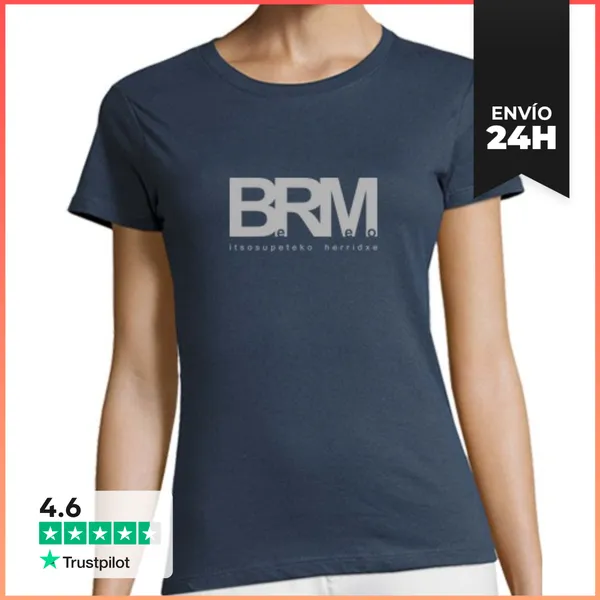 Camiseta Mujer Clásica Bermeo Itsosupeteko Chica LaTostadora