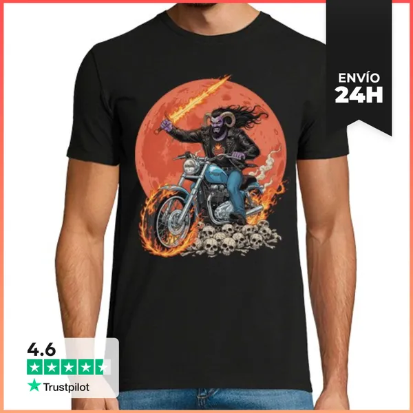 Camiseta Hombre Clásica Lucifer LaTostadora