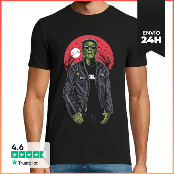 Camiseta Hombre Clásica Frank LaTostadora
