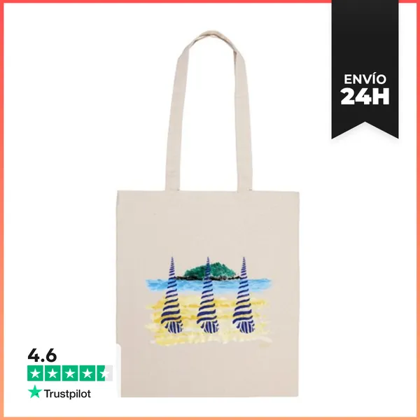 Bolsa De Tela Toldos Conchas En Donostia San Sebastiá LaTostadora