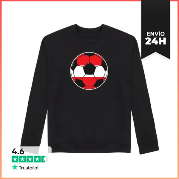 Sudadera Unisex Equipo De Fútbol Austria LaTostadora