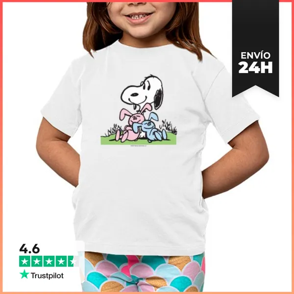 Camiseta Clásica Para Niños Snoopy Y Peluches Vintage LaTostadora