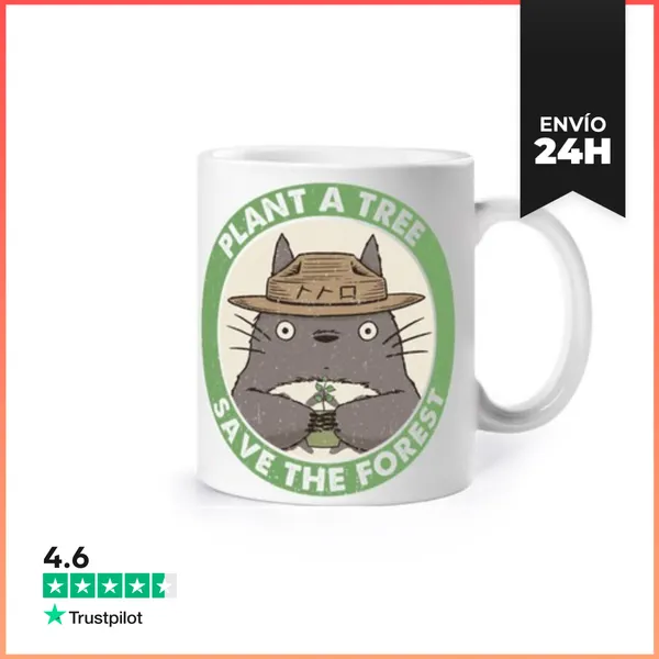 Taza Save The Forest LaTostadora