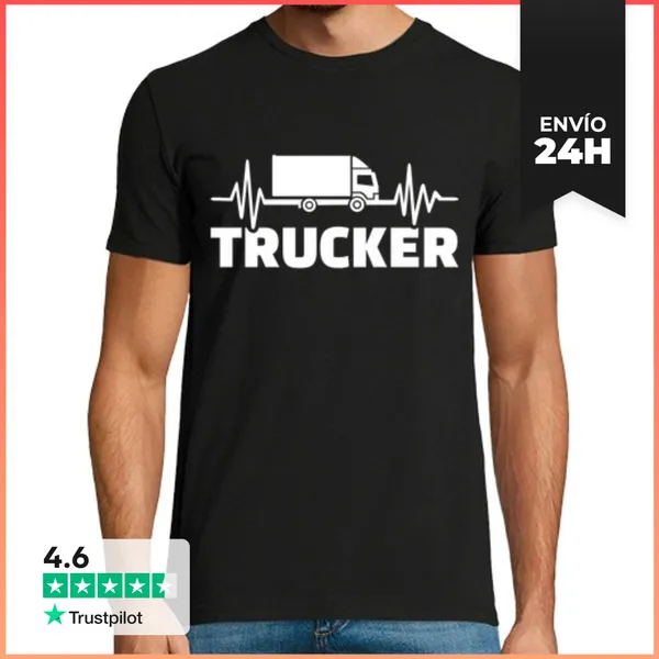 Camiseta Hombre Clásica Camionero LaTostadora