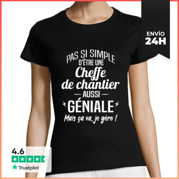 Camiseta Mujer Clásica Administrador Del Sitio LaTostadora