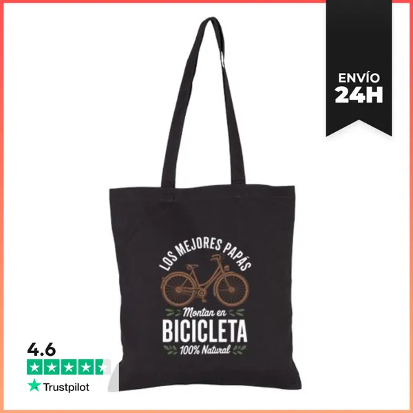 Bolsa De Tela Los Mejores Papás Montan En BICICLETA Montaña