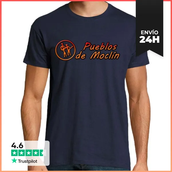 Camiseta Hombre Clásica Pueblos De Moclin LaTostadora