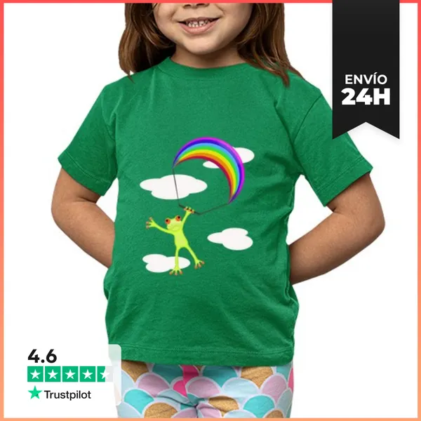 Camiseta Clásica Para Niños Froggy LaTostadora