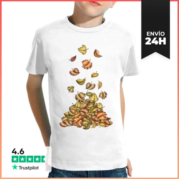 Camiseta Clásica Para Niños Autumn Is Coming LaTostadora