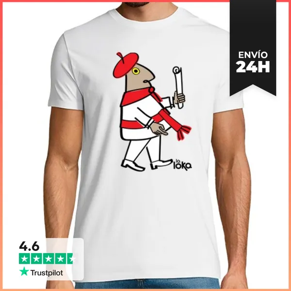 Camiseta Hombre Clásica SANFERMINES LaTostadora