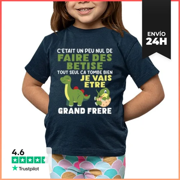 Camiseta Clásica Para Niños Voy A Ser Un Hermano Mayor, Futuro