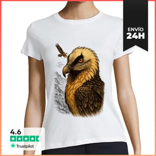 Camiseta Mujer Clásica El Rey Quebrantahuesos LaTostadora