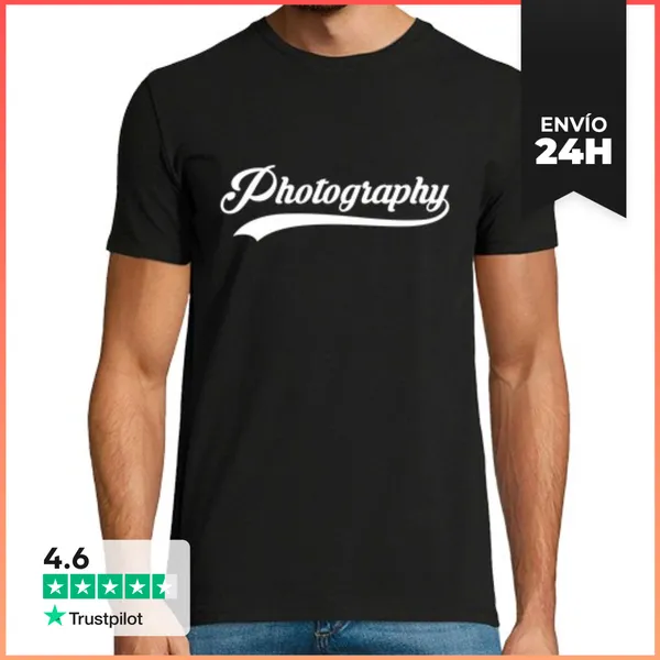 Camiseta Hombre Clásica Photography LaTostadora