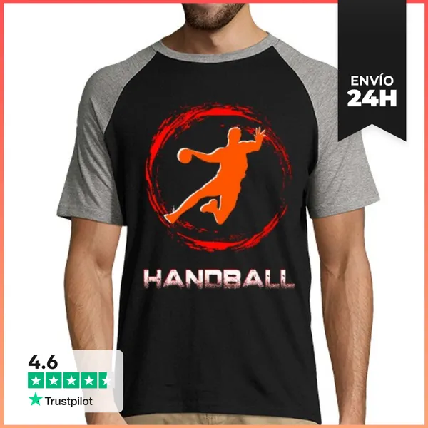 Camiseta Hombre, Estilo Béisbol Diseño 4611769, Handball
