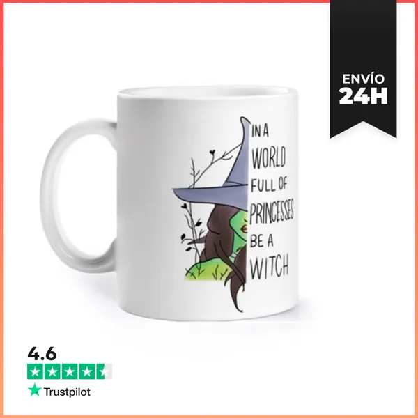Taza Brujas Y Princesas - Maga Hechicera LaTostadora