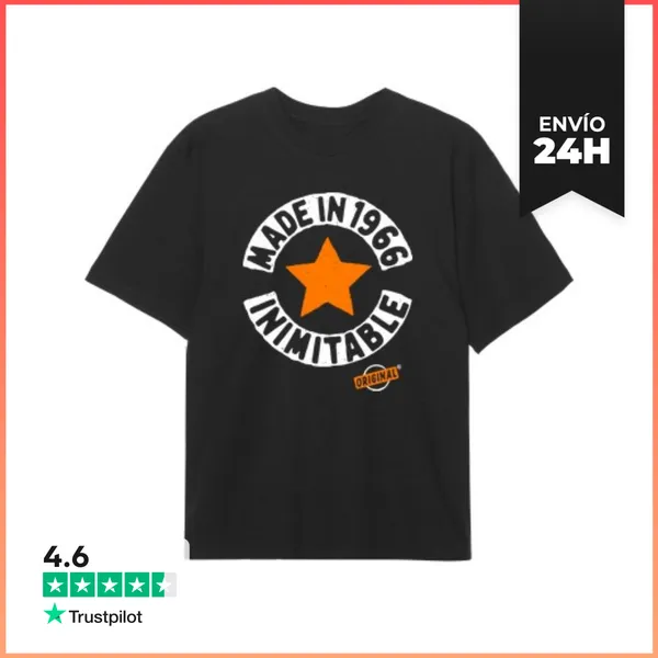 Camiseta Oversize Made In 1966 Inimitable LaTostadora