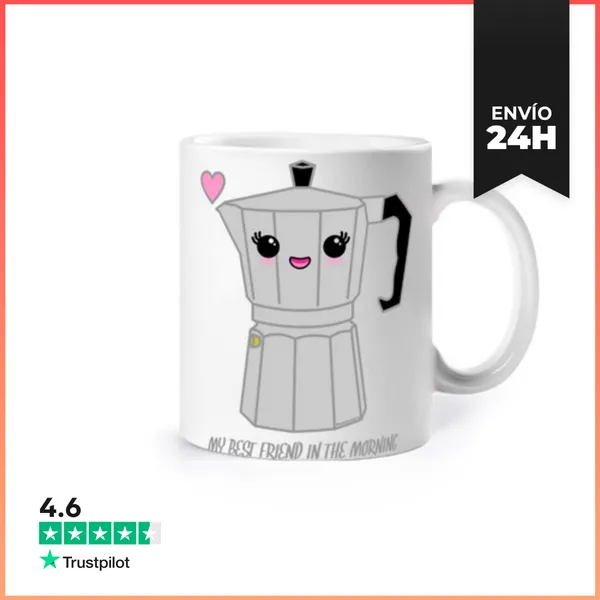Taza Cafetera Kawaii LaTostadora